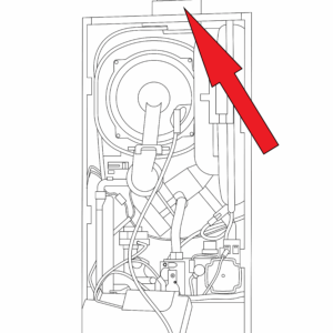 7857597 - BAXI - 800 Range - 830 Combi - Flue Gasket Kit